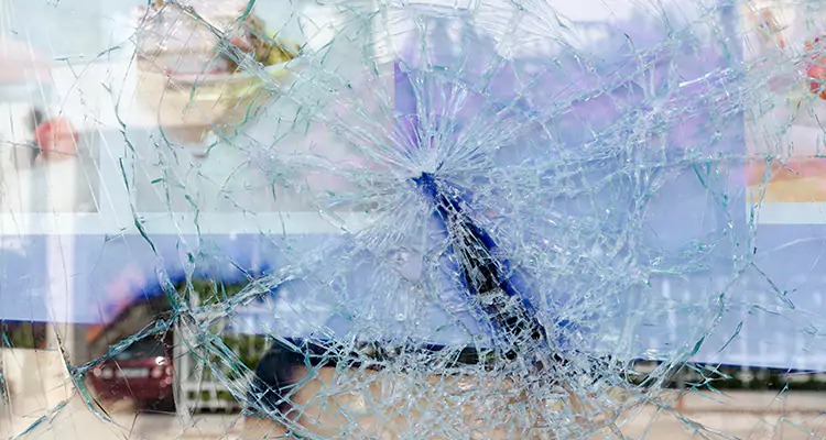 Cracked Glass Balcony Door Repair in Seminole, FL