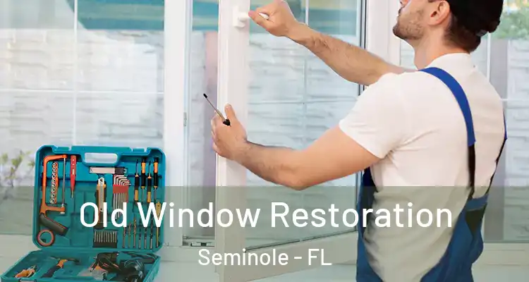 Old Window Restoration Seminole - FL