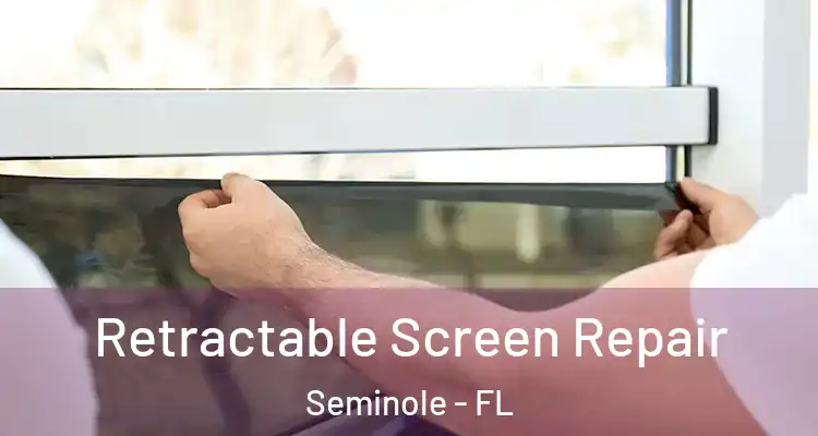 Retractable Screen Repair Seminole - FL