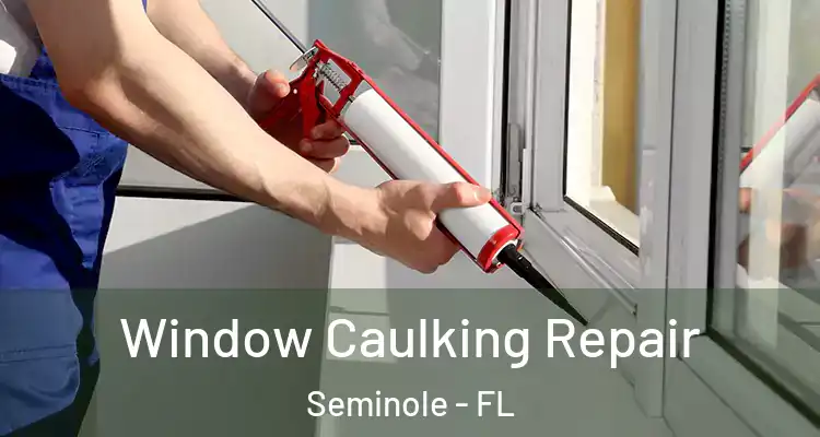 Window Caulking Repair Seminole - FL
